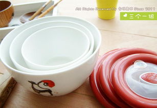 禮品裝微波爐保鮮密封碗三件套 廠家直銷，勁爆低價瘋搶中！